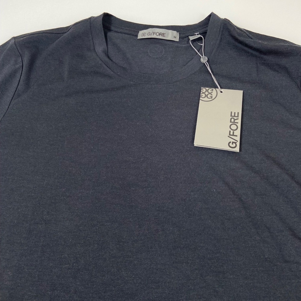 G/FORE Black Short Sleeve Tee